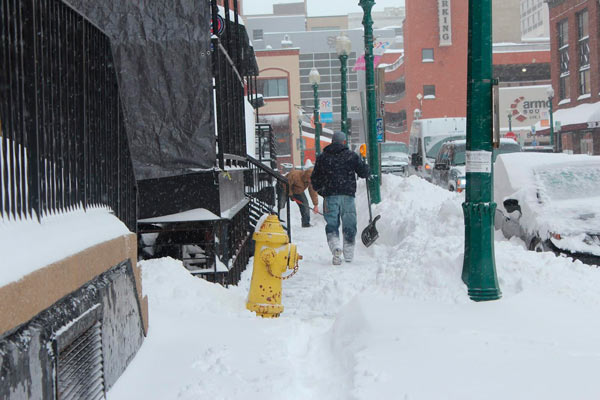 La neige en ville